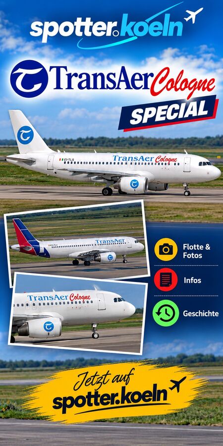 TransAer Cologne Flotte